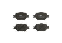 Brake Pad Set, disc brake COTEC GDB3316 TRW