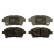 Brake Pad Set, disc brake COTEC GDB3317 TRW, Thumbnail 3