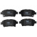 Brake Pad Set, disc brake COTEC GDB3317 TRW, Thumbnail 4