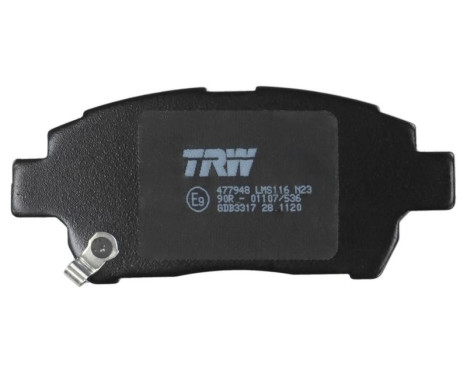 Brake Pad Set, disc brake COTEC GDB3317 TRW, Image 6