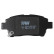 Brake Pad Set, disc brake COTEC GDB3317 TRW, Thumbnail 6