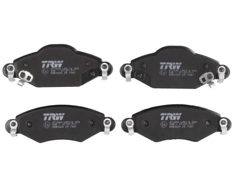 Brake Pad Set, disc brake COTEC GDB3324 TRW, Image 3