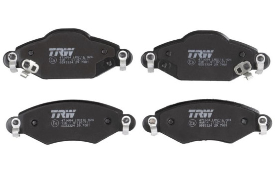 Brake Pad Set, disc brake COTEC GDB3324 TRW, Image 3