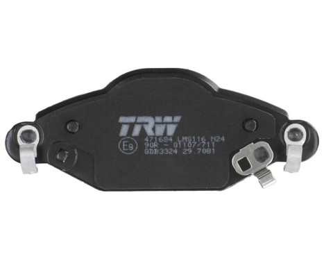 Brake Pad Set, disc brake COTEC GDB3324 TRW, Image 5
