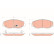 Brake Pad Set, disc brake COTEC GDB3325 TRW, Thumbnail 2