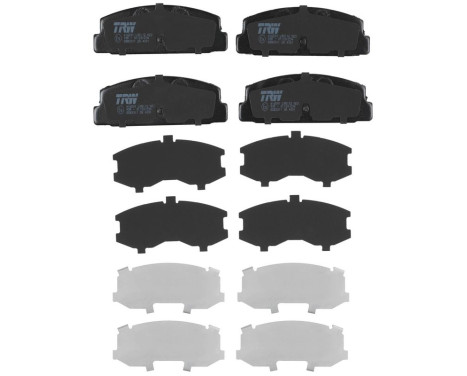 Brake Pad Set, disc brake COTEC GDB3328 TRW, Image 4