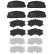 Brake Pad Set, disc brake COTEC GDB3328 TRW, Thumbnail 4