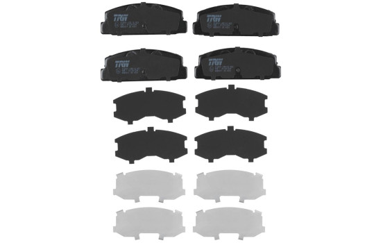 Brake Pad Set, disc brake COTEC GDB3328 TRW, Image 4