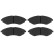 Brake Pad Set, disc brake COTEC GDB3330 TRW, Thumbnail 5