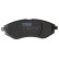 Brake Pad Set, disc brake COTEC GDB3330 TRW, Thumbnail 6