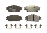Brake Pad Set, disc brake COTEC GDB3331 TRW