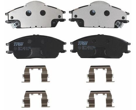 Brake Pad Set, disc brake COTEC GDB3331 TRW, Image 4