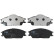 Brake Pad Set, disc brake COTEC GDB3331 TRW, Thumbnail 6