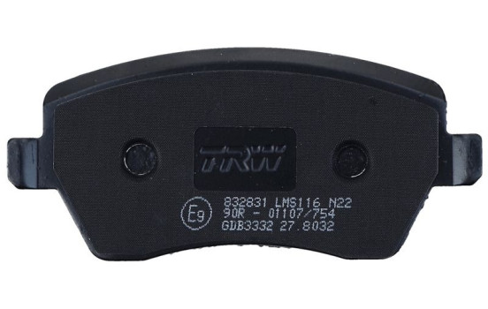 Brake Pad Set, disc brake COTEC GDB3332 TRW, Image 3