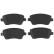 Brake Pad Set, disc brake COTEC GDB3332 TRW, Thumbnail 7