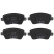 Brake Pad Set, disc brake COTEC GDB3332 TRW, Thumbnail 8