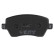 Brake Pad Set, disc brake COTEC GDB3332 TRW, Thumbnail 9