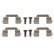Brake Pad Set, disc brake COTEC GDB3332 TRW, Thumbnail 10