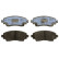 Brake Pad Set, disc brake COTEC GDB3333 TRW, Thumbnail 3