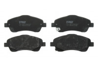 Brake Pad Set, disc brake COTEC GDB3336 TRW