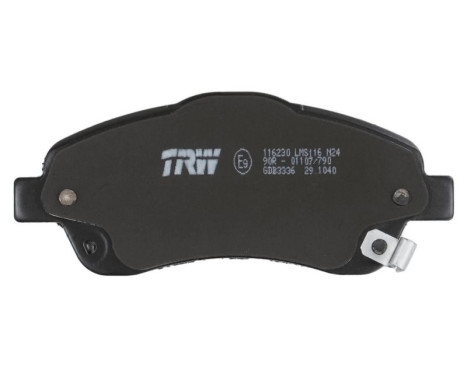 Brake Pad Set, disc brake COTEC GDB3336 TRW, Image 6