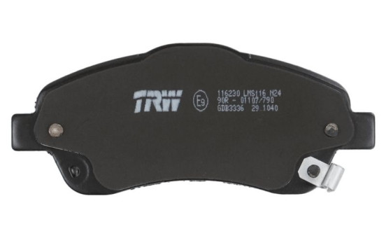 Brake Pad Set, disc brake COTEC GDB3336 TRW, Image 6
