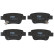 Brake Pad Set, disc brake COTEC GDB3337 TRW, Thumbnail 4