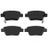 Brake Pad Set, disc brake COTEC GDB3337 TRW, Thumbnail 5