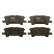 Brake Pad Set, disc brake COTEC GDB3339 TRW, Thumbnail 3