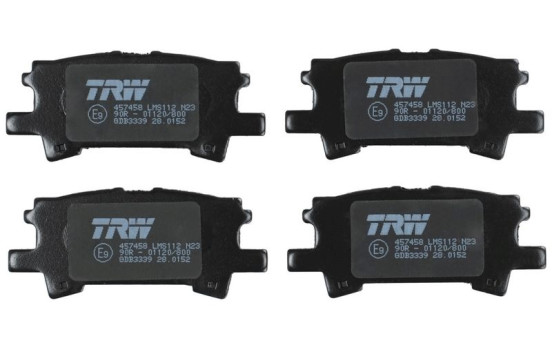 Brake Pad Set, disc brake COTEC GDB3339 TRW, Image 4