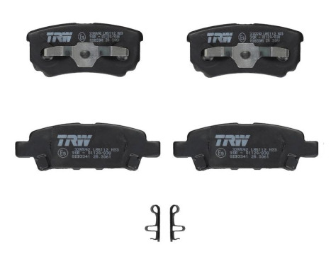 Brake Pad Set, disc brake COTEC GDB3341 TRW, Image 4