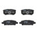 Brake Pad Set, disc brake COTEC GDB3341 TRW, Thumbnail 5