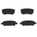 Brake Pad Set, disc brake COTEC GDB3341 TRW, Thumbnail 6