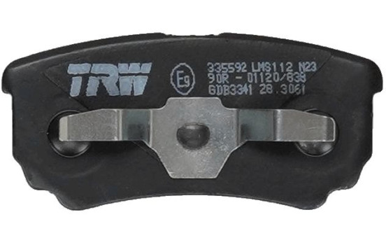 Brake Pad Set, disc brake COTEC GDB3341 TRW, Image 7