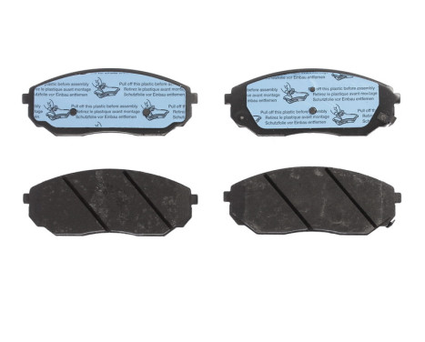 Brake Pad Set, disc brake COTEC GDB3343 TRW