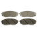 Brake Pad Set, disc brake COTEC GDB3343 TRW, Thumbnail 3