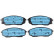 Brake Pad Set, disc brake COTEC GDB3343 TRW, Thumbnail 4