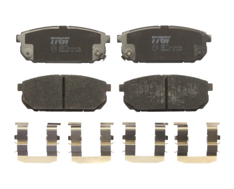 Brake Pad Set, disc brake COTEC GDB3344 TRW