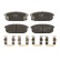 Brake Pad Set, disc brake COTEC GDB3344 TRW