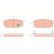 Brake Pad Set, disc brake COTEC GDB3344 TRW, Thumbnail 2