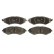 Brake Pad Set, disc brake COTEC GDB3347 TRW, Thumbnail 3