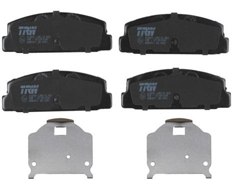 Brake Pad Set, disc brake COTEC GDB3352 TRW, Image 4