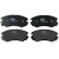Brake Pad Set, disc brake COTEC GDB3352 TRW, Thumbnail 5