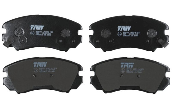 Brake Pad Set, disc brake COTEC GDB3352 TRW, Image 5