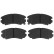 Brake Pad Set, disc brake COTEC GDB3352 TRW, Thumbnail 6