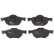 Brake Pad Set, disc brake COTEC GDB3355 TRW, Thumbnail 4