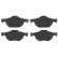 Brake Pad Set, disc brake COTEC GDB3355 TRW, Thumbnail 5