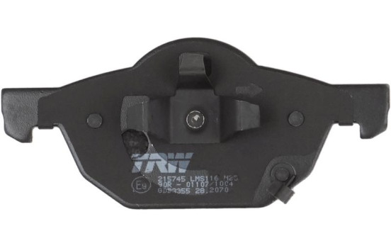 Brake Pad Set, disc brake COTEC GDB3355 TRW, Image 6