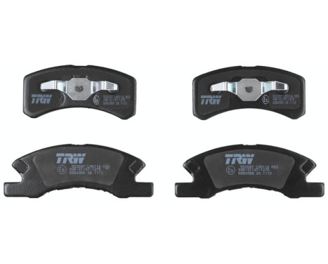 Brake Pad Set, disc brake COTEC GDB3358 TRW, Image 5