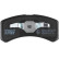 Brake Pad Set, disc brake COTEC GDB3358 TRW, Thumbnail 6